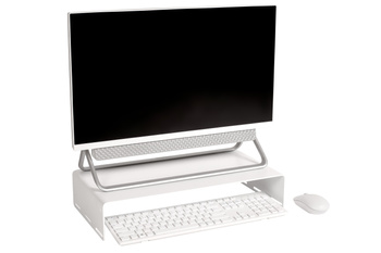 Podstawka pod monitor - biała