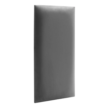 Panel tapicerowany gładki 60 x 30 cm - szary 2217
