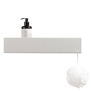 Półka łazienkowa ISLA 30 cm Samoprzylepna Szara