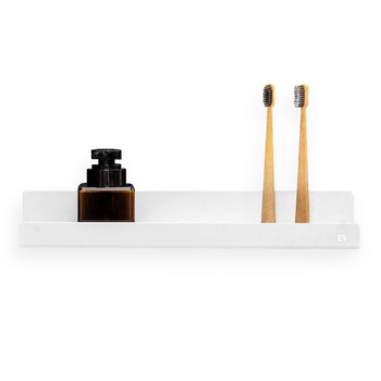 Biała półka łazienkowa pod lustro ANKONA 60cm