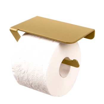 Uchwyt na papier toaletowy PIXEL 2 złoty