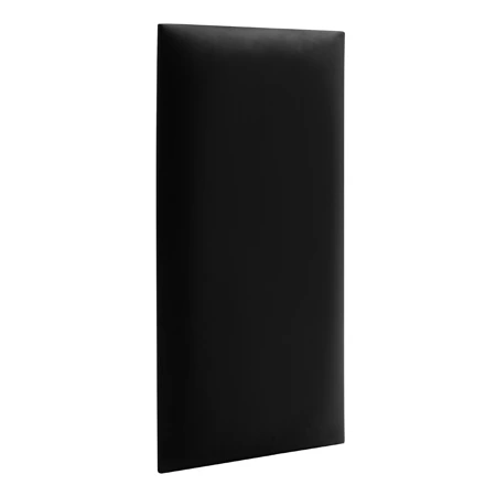 Panel tapicerowany gładki 60 x 30 cm - czarny 2219