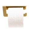 Uchwyt na papier toaletowy PIXEL 2 złoty